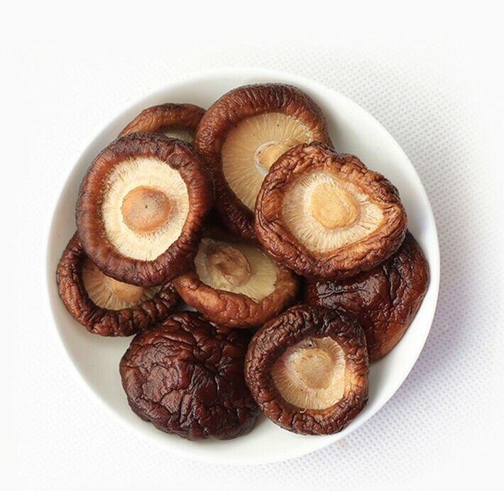 Dried Shiitake Mushrooms Organic Grown Mushrooms Premium Natural Fungus
