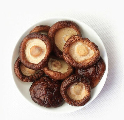 Dried Shiitake Mushrooms Organic Grown Mushrooms Premium Natural Fungus