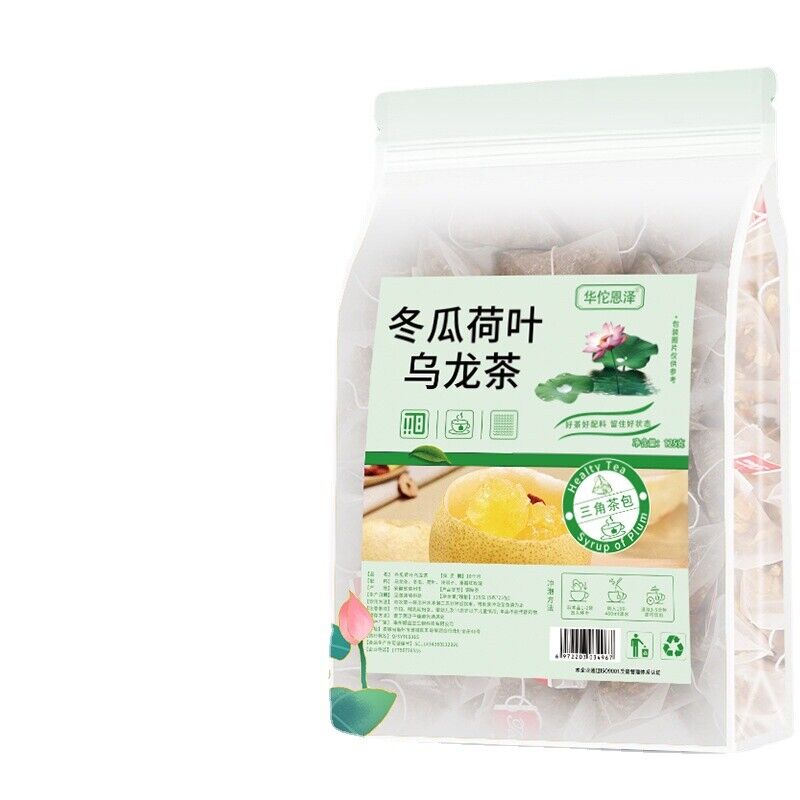 Winter Melon Lotus Leaf Oolong Tea 125g/bag Brewed Fruit Tea Rose Flower Tea