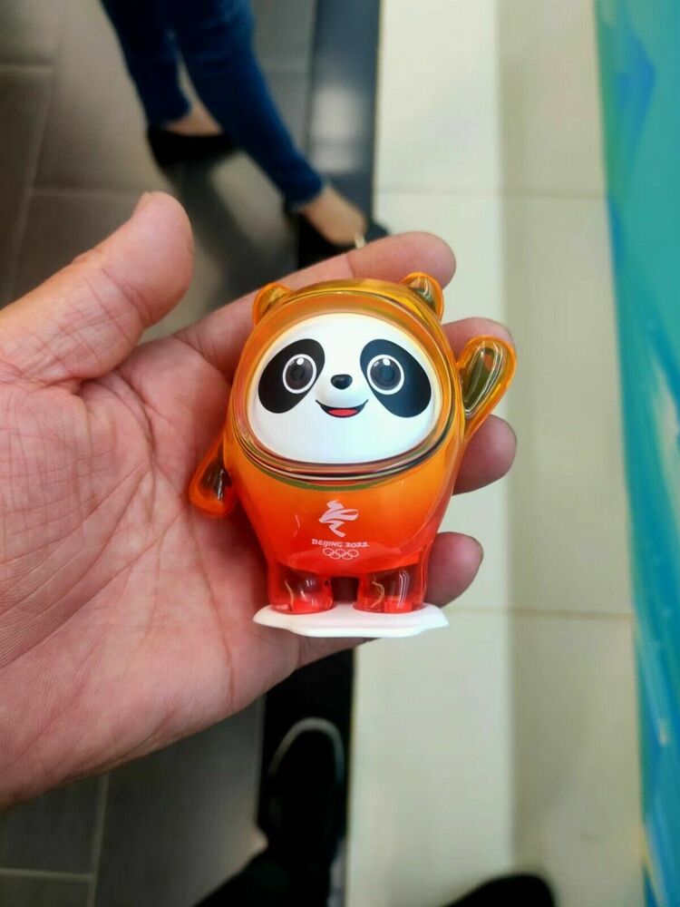 Bing Dwen Dwen 80mm Mascot Figure Winter Olympics Beijing 2022 Goods Brand new
