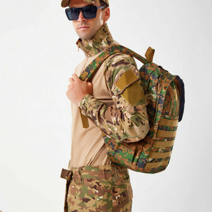 Camouflage Backpack MenTactical Backpack Men Outdoor Bag Hiking Camping Backpack