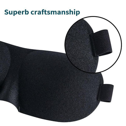 2 Pack Travel 3D Eye Mask Sleep Soft Padded Shade Cover Relax Blindfold Sleeping