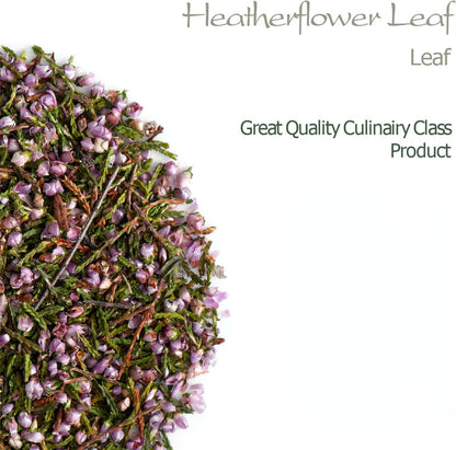 Heather Flowers and Leaves - 100g
