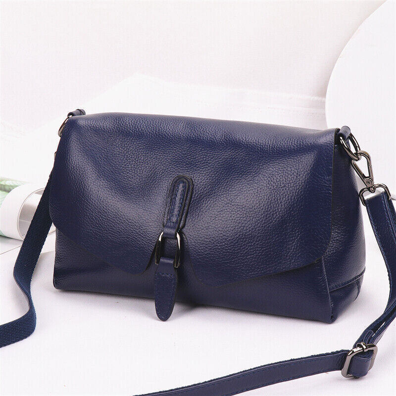 Pure Leather Handbag Shoulder Messenger Bag Female Layer Leather Portable Bag