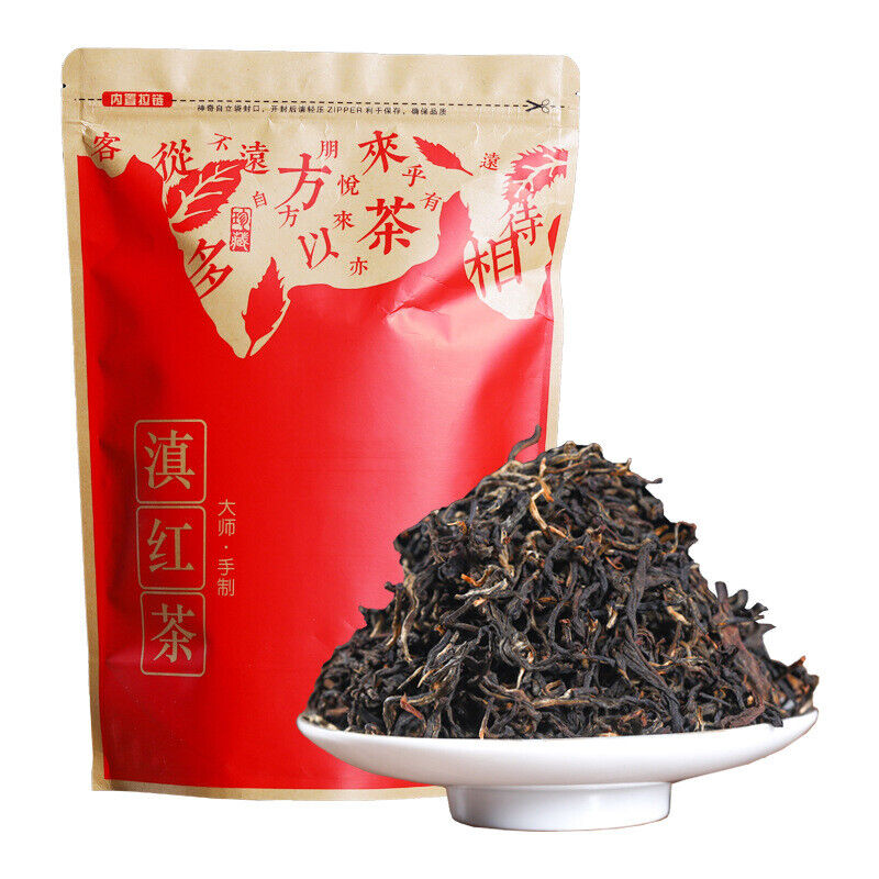 250g/8.8oz Menghai early spring honey fragrance Dian Hong tea bagged black tea