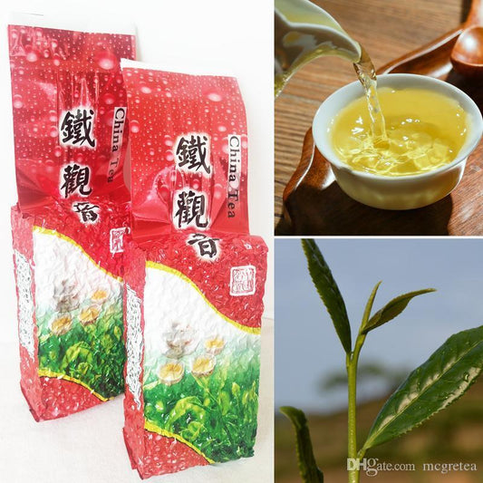 2023 Tieguanyin Tea Fresh Tikuanyin Tea Natural Organic Health Oolong Tea 200g