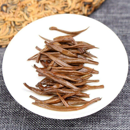 2020 Nonpareil Organic Golden Buds Dian Hong Chinese Black Tea Cake 357g
