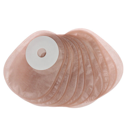 10PCS One-piece System Colostomy Bags Disposable Ostomy Drainable Single PoY-ca