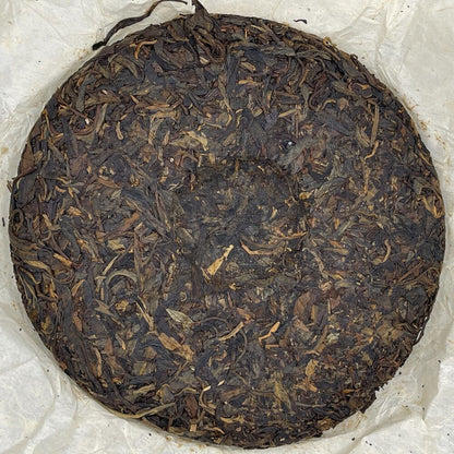 Pu-erh tea,2007,Mingfeng Mountain Ancient Trees,357g,Raw