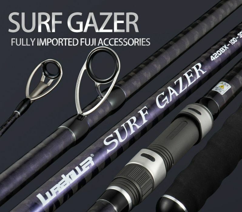Casting Rods Surf Quality Full 4.2m 46t High-carbon 3 Sections Distance Throwing