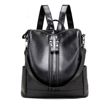 Women Leather Travel Backpack Handbag Shoulder School Bag Rucksack Satchel