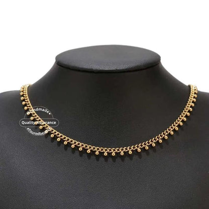 1meter Stainless Steel Link Chains Curb Drop Disc Ball Chain Jewelry Making Supp