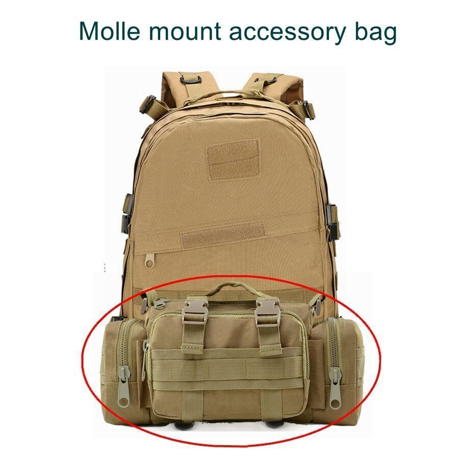 Tactical Military Waist Men Army Bag Pouch Nylon Hunting Camping Shoulder Bag