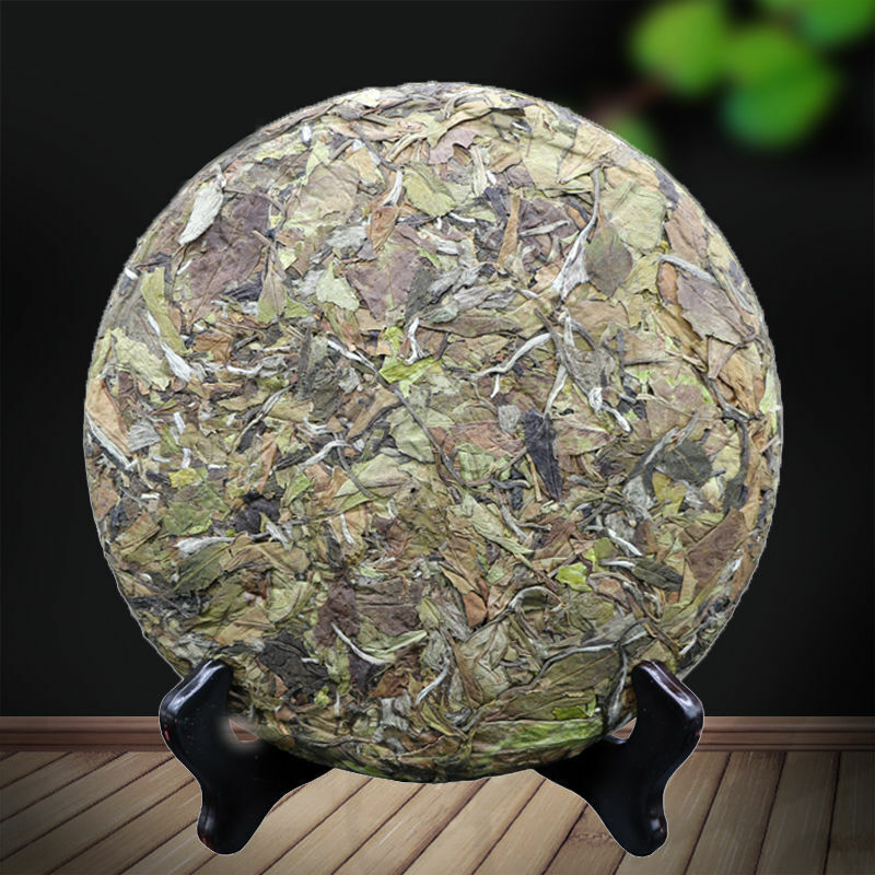 Qingyun Series Fuding White Tea Gaoshan Gongmei Shoumei Tea Cake Fujian Tea 300g