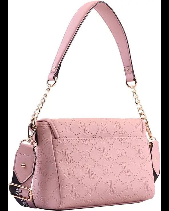 New! Juicy Couture Charm I’m Sure Crossbody Bag Dusty Blush Women's Bag Gift