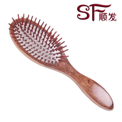 Sapotaceae Wood Massage Brush Air Cushion Massage Scalp Brush Gift Box Packaging
