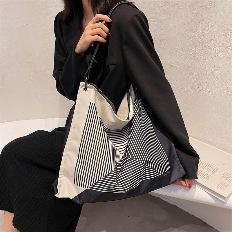 Totes Shopper Bag Handbag Fashion Zipper Large Shopping Shoulder Bag 44*38*13 CM
