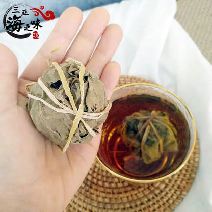 Hainan Mallotus Furetianus Partridge Tea 海南鹧鸪茶 凉茶老爸茶 下火茶养生茶手工三亚凉茶 传统味道清火除湿 牛皮袋装