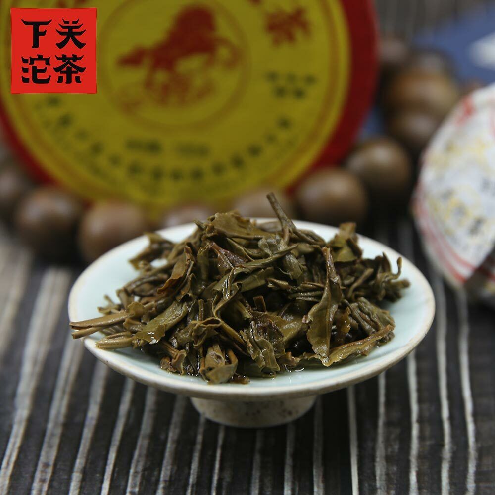 Xiaguan 2014 Yunnan Tuocha Tea "Year of Horse" Premium Raw Pu Erh Tuo Cha 100g