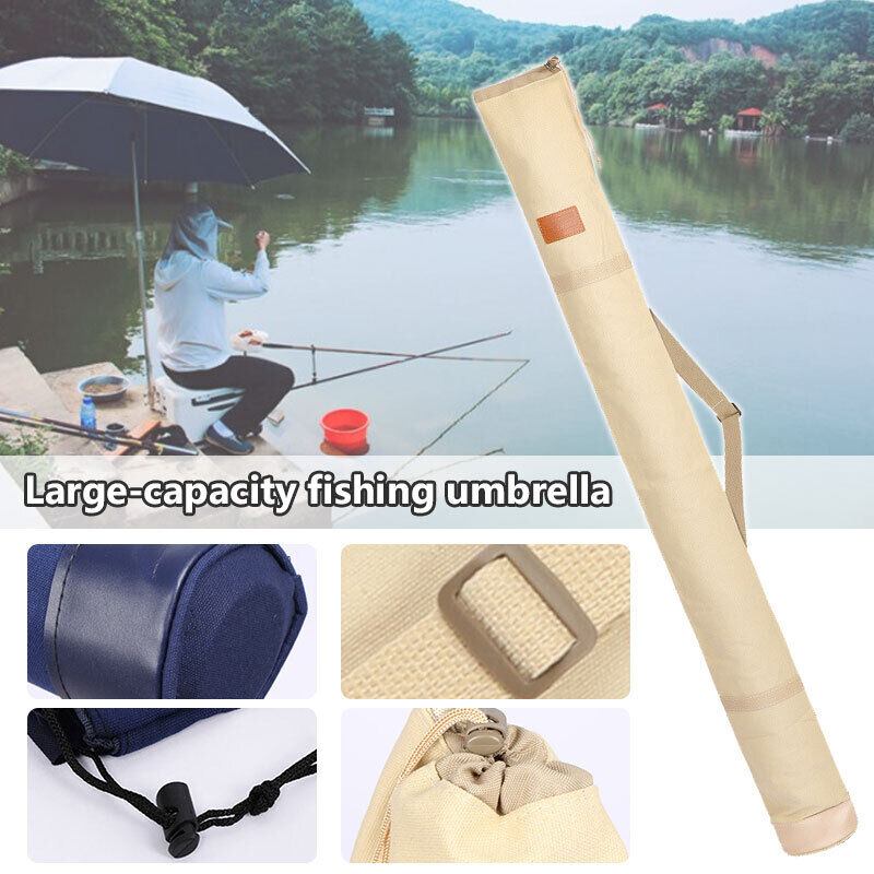 Foldable Fishing Rod Bags Carry Storage Bag Large Fishing Tackle Storage Case