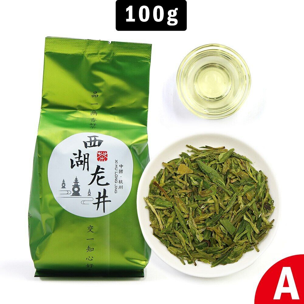 Xihu Longjing Green Tea Dragon Well Green Tea 100g/bag