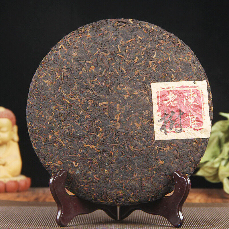 Top Menghai Taste Old Tree Chen Cang Pu-erh Tea Ripe Puer Cake Shu 357g