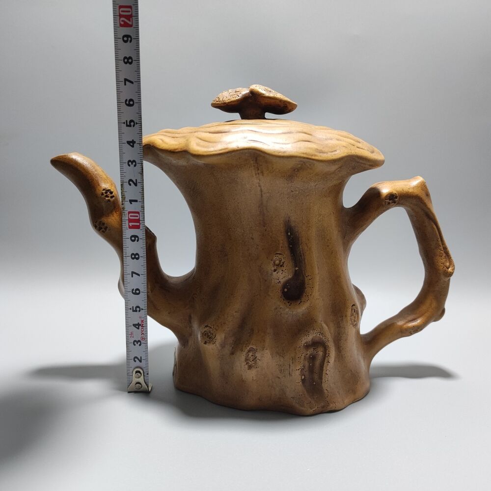 Vintage Chinese Yixing Purple Clay Teapot Zisha Ceremony Collection Rare Large