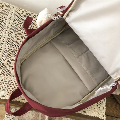 Women Backpack Teenager Girl BookBag Laptop Rucksack Student School Bag Female