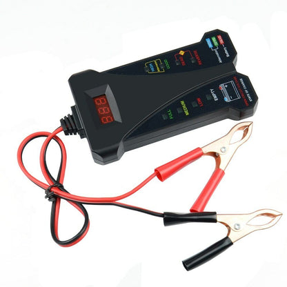 Alternator Tester LED Digital Analyzer Car Battery Vehicle Battery Testing Tools