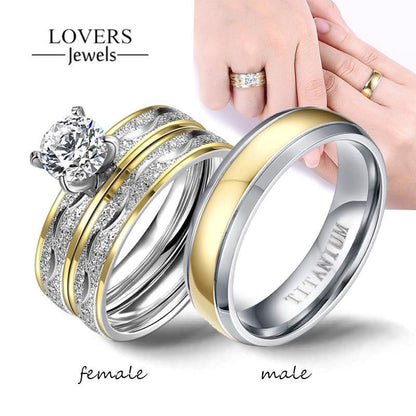 Anillos Sortijas 18k De Compromiso Matrimonio Boda Oro/plata Regalos Para Mujer