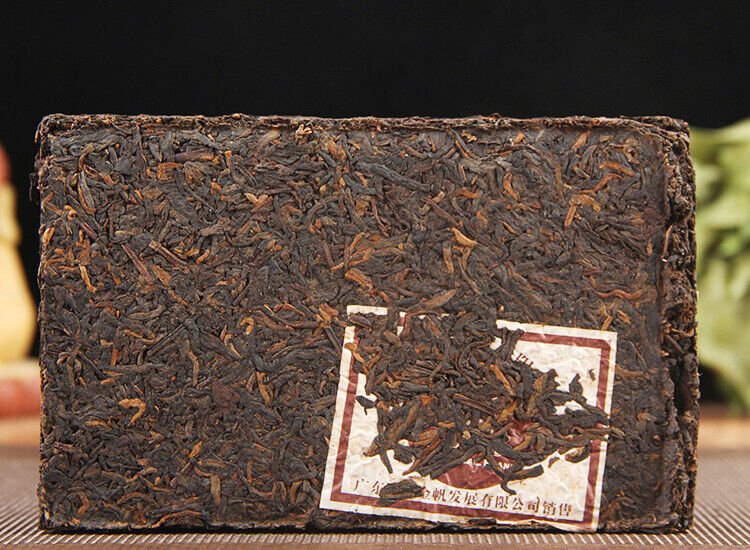 2006 Golden Sail Old Ripe Pu Er Tea Jinfan Brick Tea 2852 Shu Puer Brick 250g