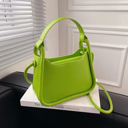 2022 Small Women's Handbag Pu Leather Shoulder Crossbody Bags Totes