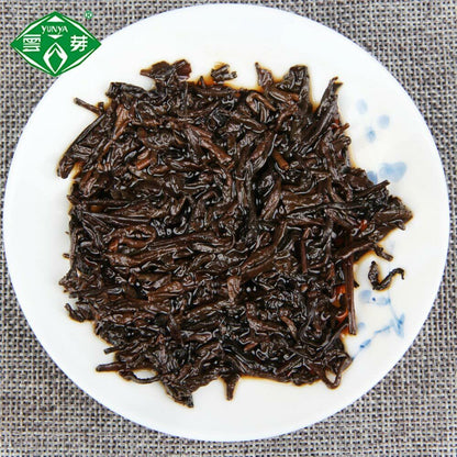 400g Puwen YUNYA Puer Ripe Pu-erh "Phoenx" Feng Bing Shu Puerh Tea Cake
