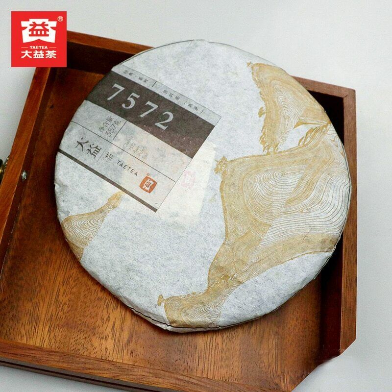 Top Premium TAETEA Dayi 7572 Shu Puer Chinese 100% Authentic Ripe Puerh Tea 357g