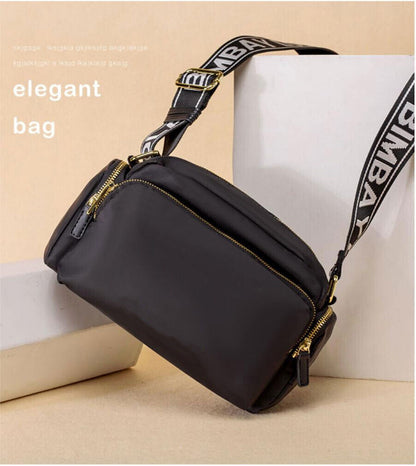 Waterproof Oxford Cloth Shoulder Bag - Simple Fashionable Women's Crossbody Bag