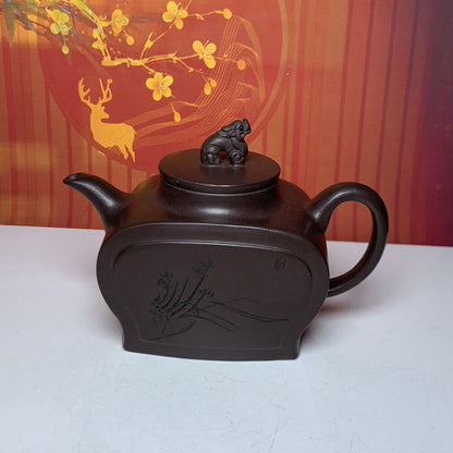 Chinese Yixing Purple Clay Teapot Zisha Ceramic Exquisite Teaware Collector Rare
