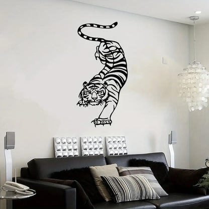 Black Beast Tiger Wall Decoration Perfect for Living Room Bedroom Waterproof