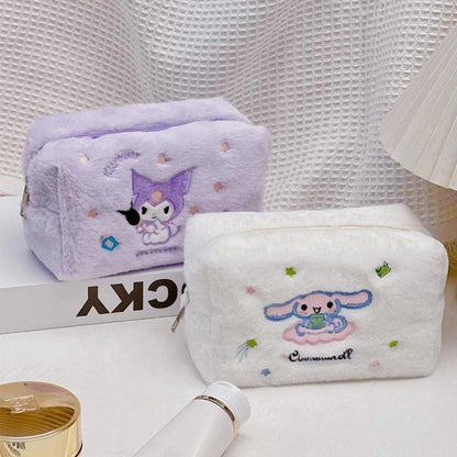 Cinnamoroll My Melody Pochacco Kuromi Cosmetic Bag Storage Bags Pencil Case