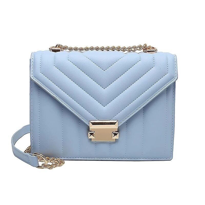 Strip Chain Shoulder Crossbody Bag Women Ladies Bag Female Handbags