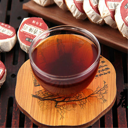 about8~10 pcs Yunnan Glutinous Rice taste Puer Tea Puer 50gMini Cooked Tuocha