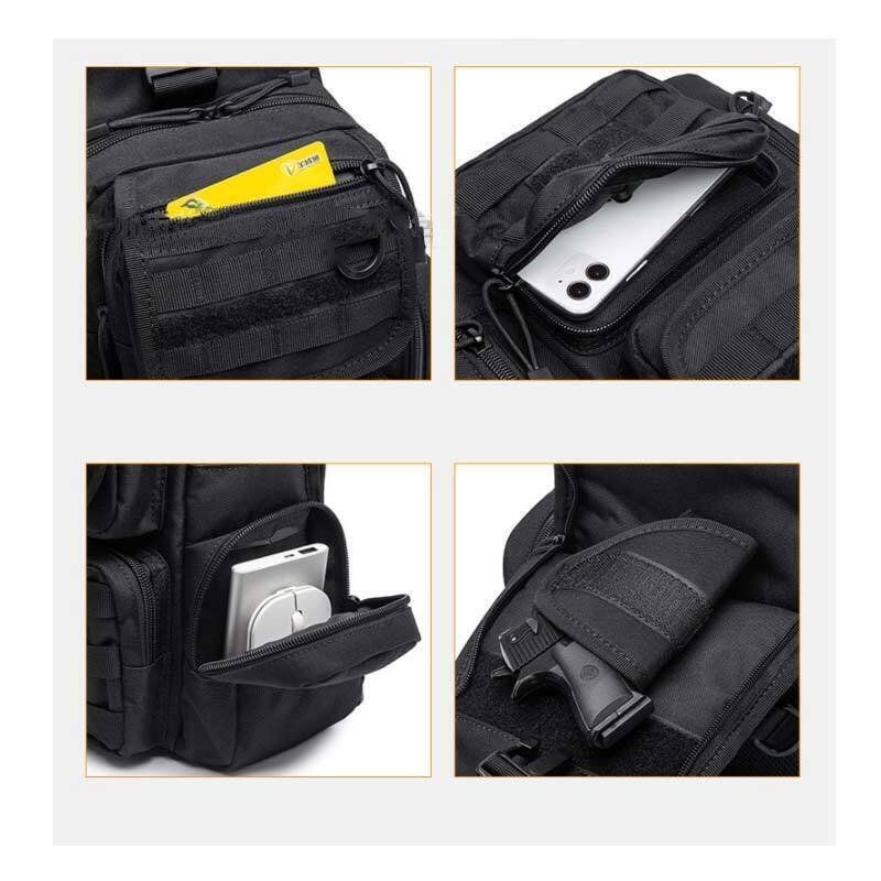 Bag Chest Hunting Backpack Outdoor Camping Hiking Shoulder Men Bags