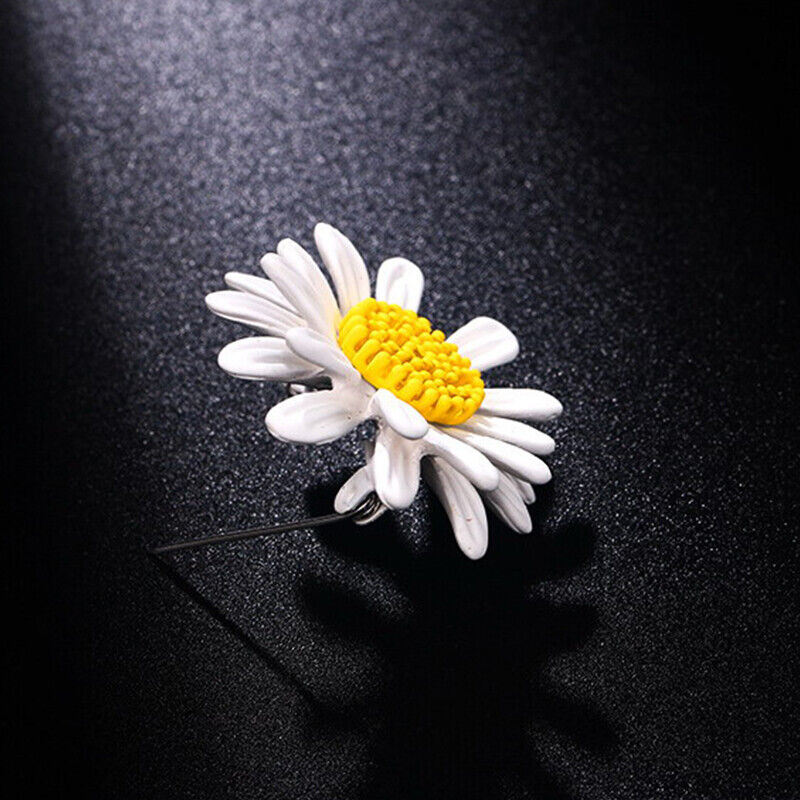 Cute Sunflower Brooch Pins for Hijab Hats Dress or Bags Jewelry Accessor-ca