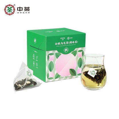 COFCO Herbal Tea White Peach Oolong Tea Cold Brew Hot Brew Bag Flavored Tea 21g