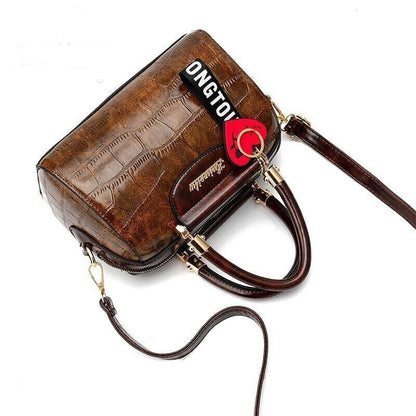 Handbag Shoulder Bags PU Leather Womens Handbags Pattern Ladies Tote Bag