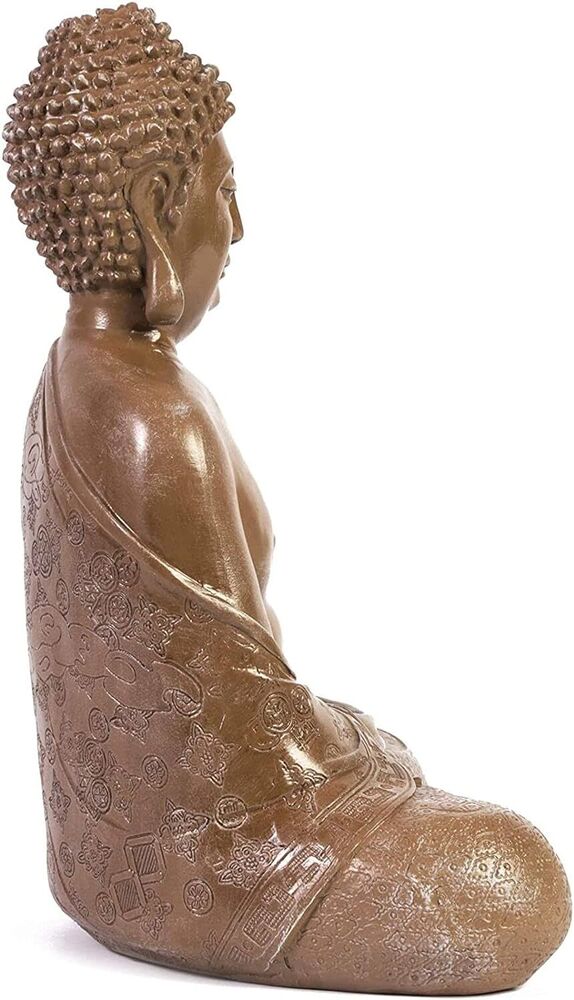Decorative Meditating Buddha Statue Made of Resin Home Decor Durable Gift