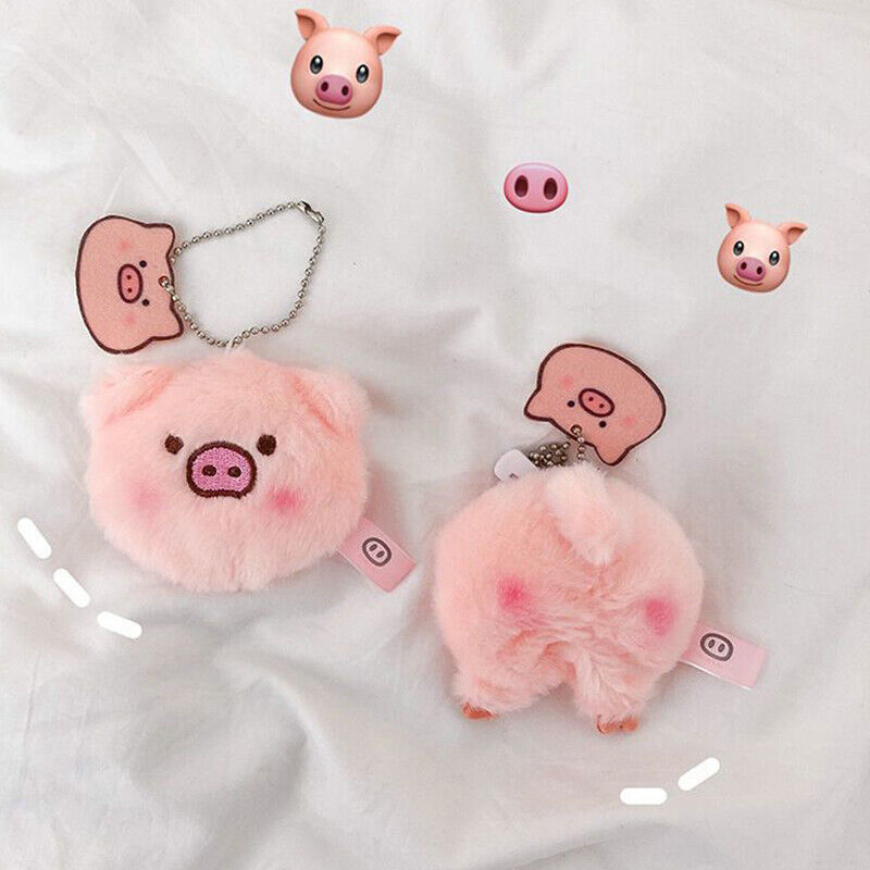 Bentoy Pig Plush Pink Soft Pig Keychain accessories Cute Student Bag Accessories