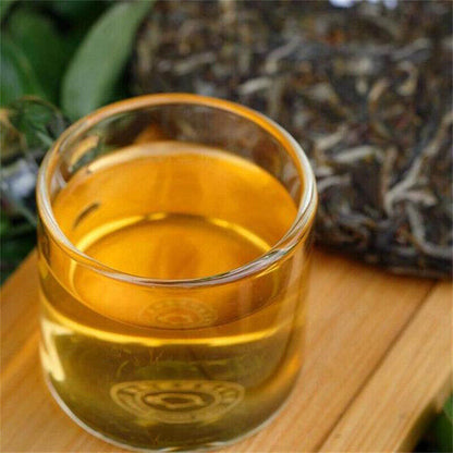 357g Top Island Old Tree Pu-erh Tea Collection Fragrant Pressed Cha Puer Tea