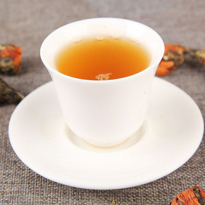 2023 Yunnan Black Tea Fengqing Handmade Lily Pagoda Dianhong Chinese Tea 100g