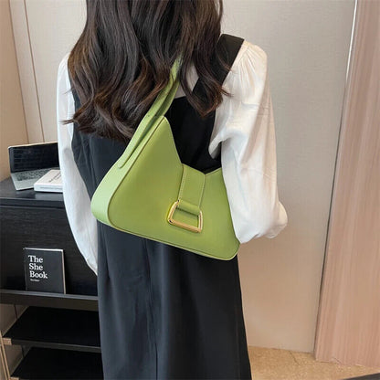 Shoulder Side Bags for Women Handbags Trend Ladies Solid Color Bag