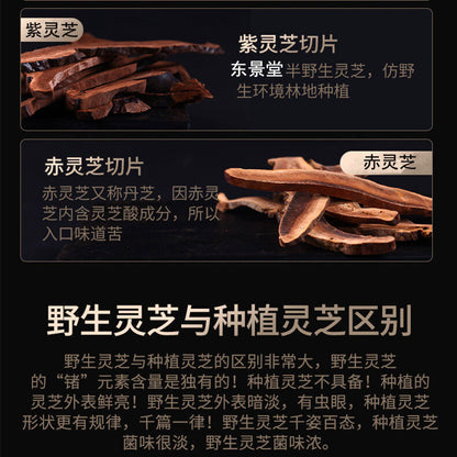 Chinese Herbal Top Grade Reishi Ganoderma Lucidum Big Slice Wild Lingzhi 野生灵芝